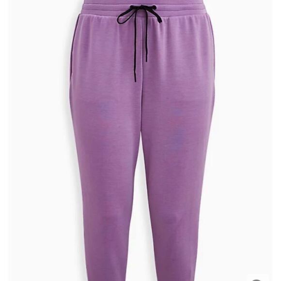 Torrid Purple Relaxed Fit Jogger NWT - Picture 4 of 7